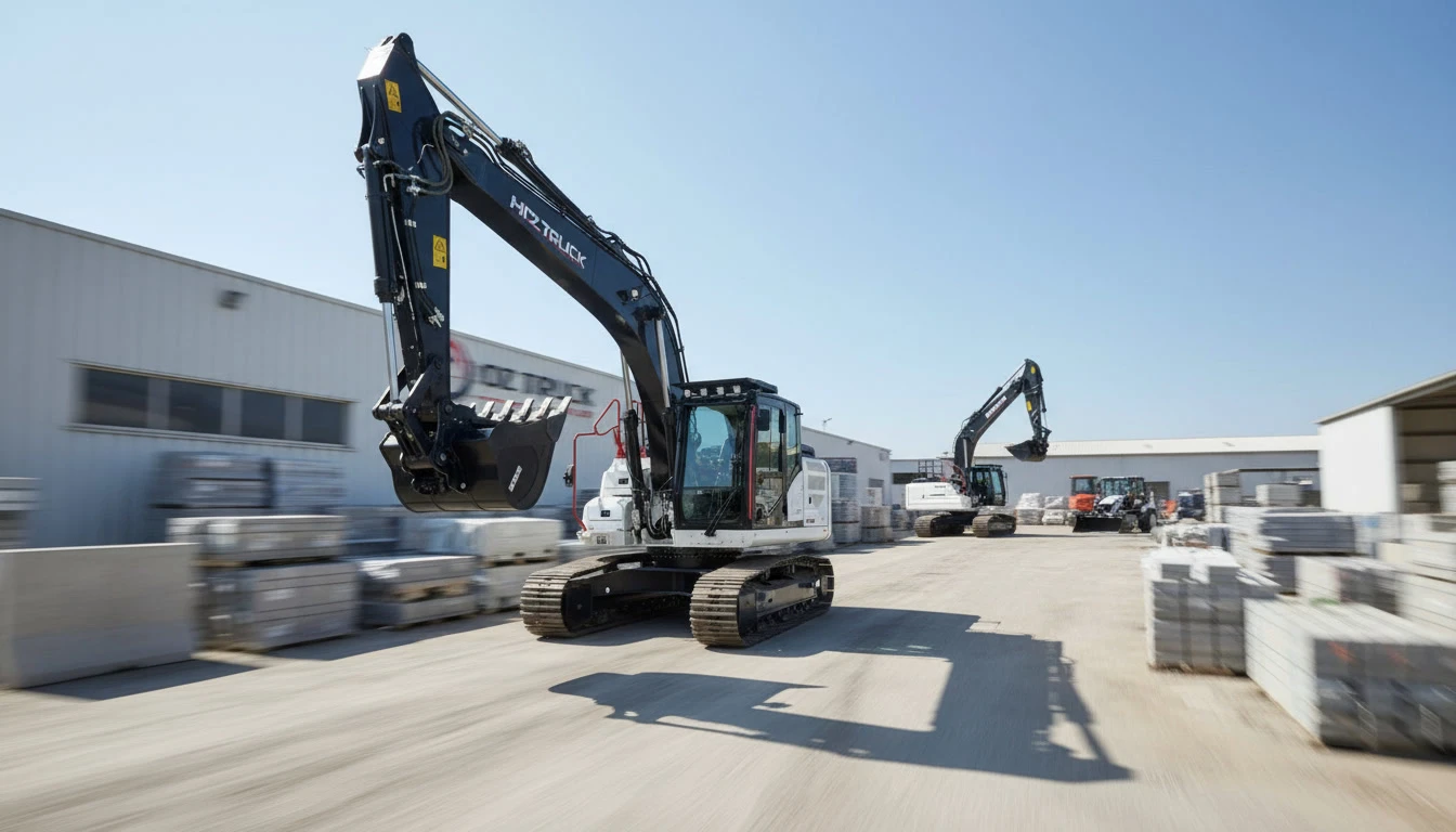 M&eacute;canicien automobile en salopette bleue manipulant un pneu neuf dans un garage