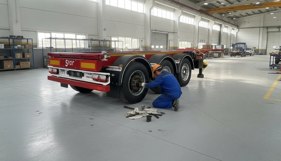 Mécanicien automobile en combinaison bleue inspectant une roue sur pont élévateur hydraulique dans garage professionnel